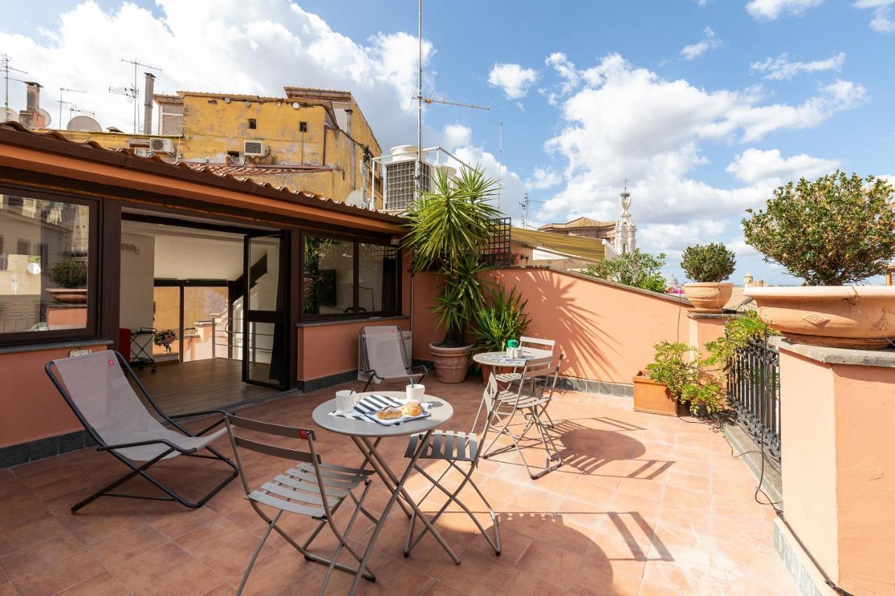 Rome As You Feel - Penthouse Apartment With Terrace On Spanish Steps Buitenkant foto